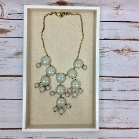 Gray Iconic J. Crew Bubble Statement Necklace - Picture 5 of 8